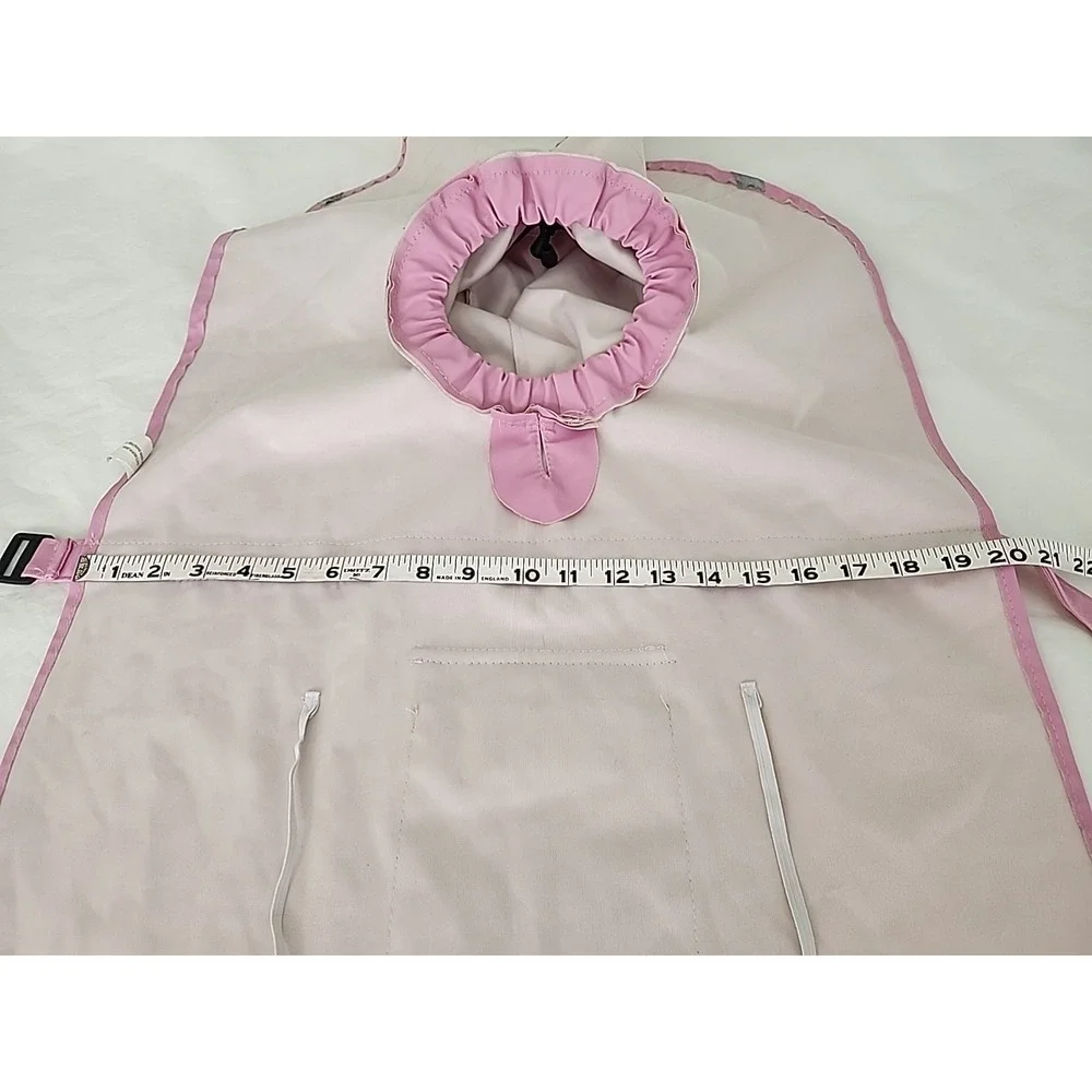 Guardian Gear Snow/Rain Coat Large Dog Pink Waterproof Reflective Stripes